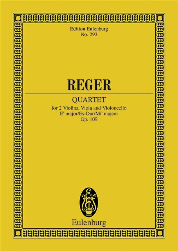 String Quartet Eb major op. 109